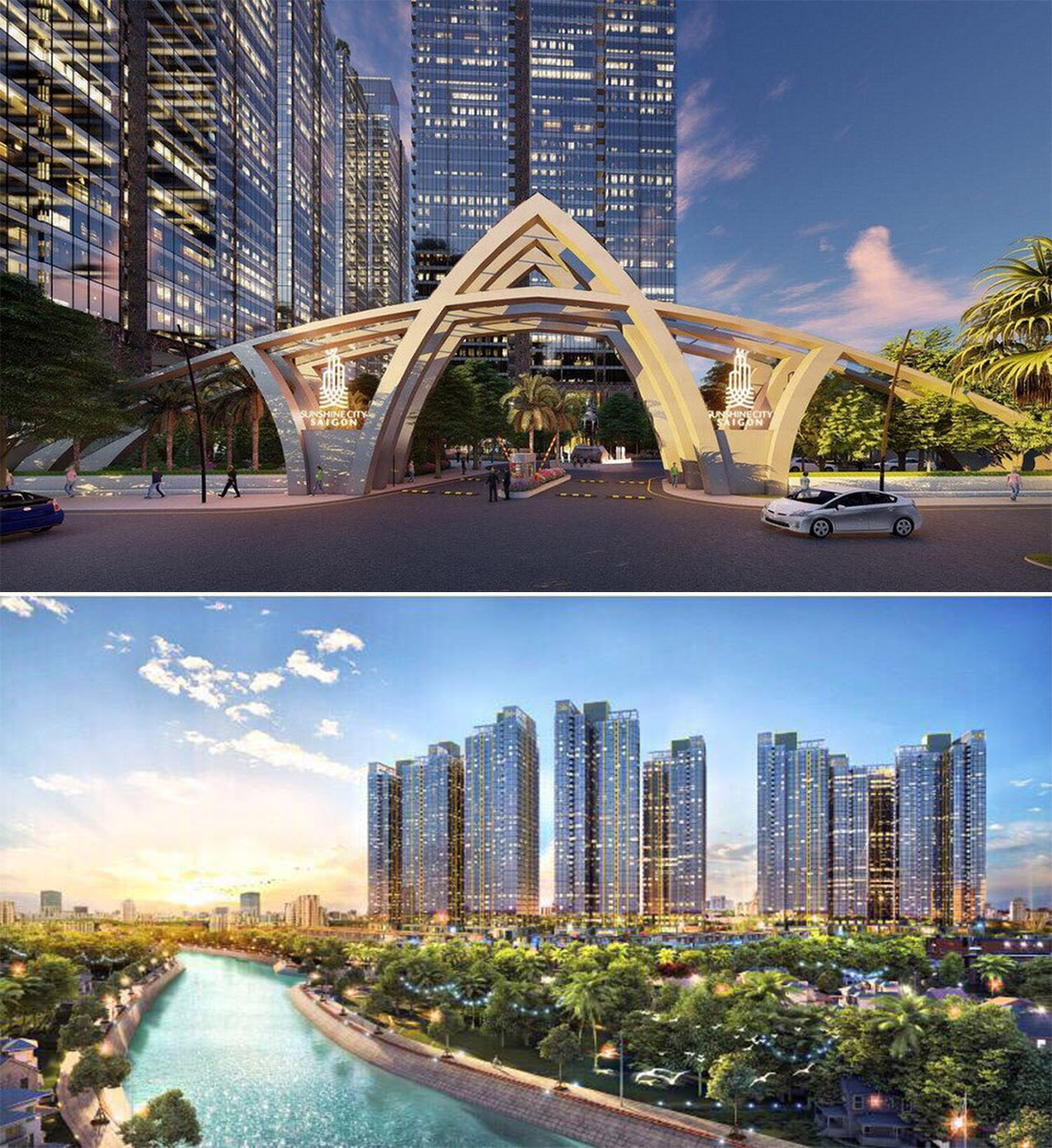 phoi canh du an sunshine sky city